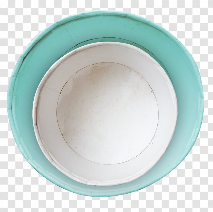 Porcelain Plate Turquoise Tableware - Pretty Creative Bucket Transparent PNG