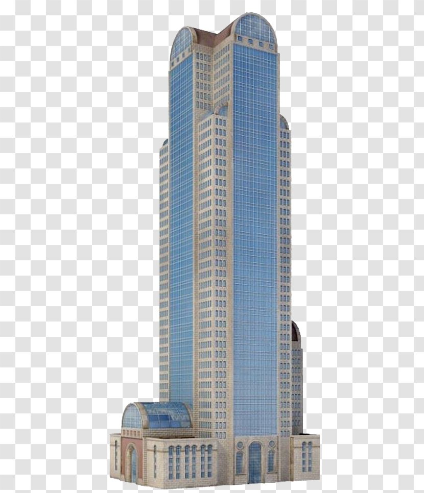 Skyscraper High-rise Building Texture - Corporate Headquarters - Design Elements Transparent PNG