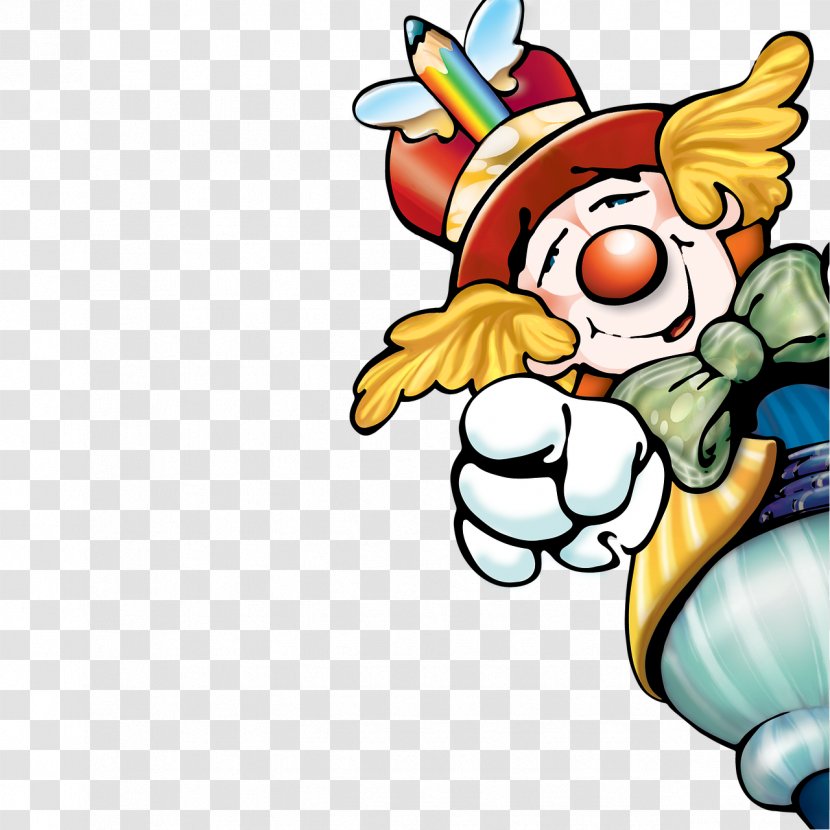 Clown Cartoon Comedian Comics Illustration - Food Transparent PNG