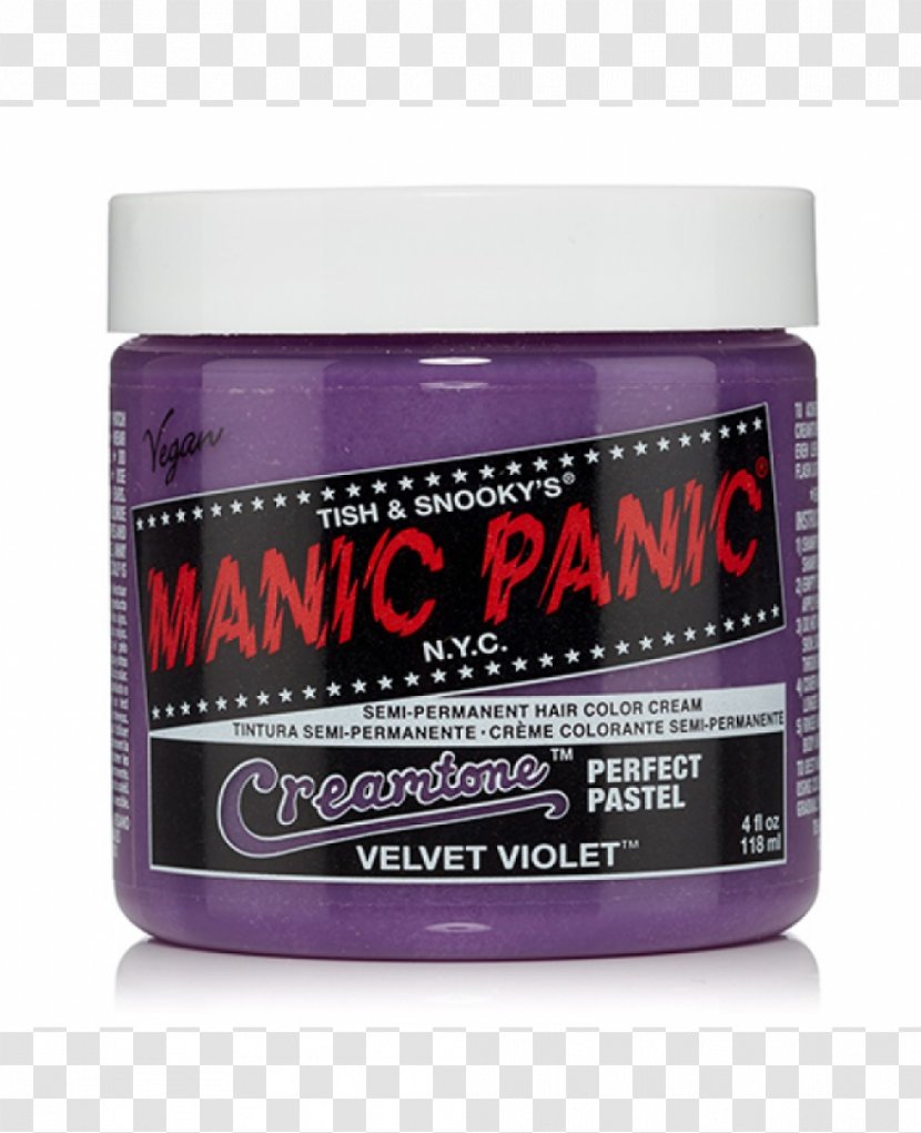 Hair Coloring Manic Panic Human Color Dye - Pastel Transparent PNG