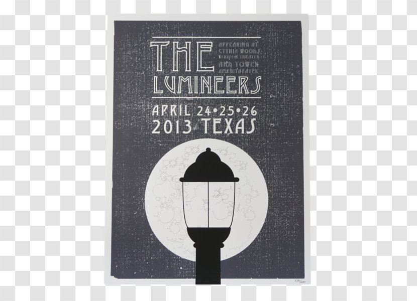 Honda Civic Tour Poster Screen Printing The Lumineers - Concert Posters Transparent PNG