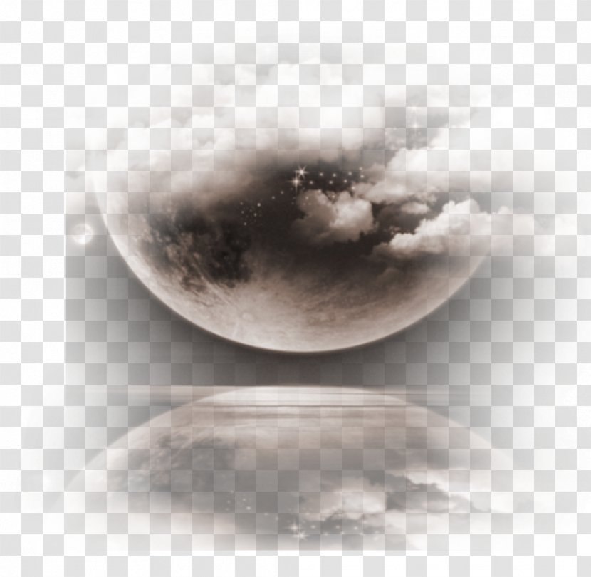 Supermoon Photo Manipulation Desktop Wallpaper - Blue Moon Transparent PNG