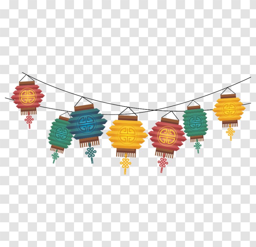 Paper Lantern Chinese New Year 灯谜 - Chinoiserie Transparent PNG