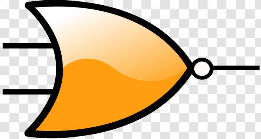 Logic Gate AND OR Logical NOR - Yellow - Nor Transparent PNG