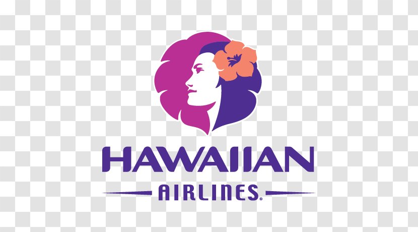 Logo Hawaiian Airlines Brand - Text - Hawaii Party Transparent PNG