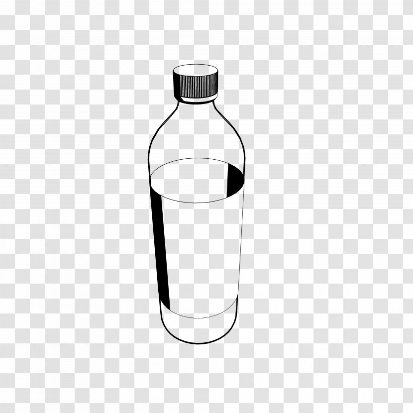 Water Bottles Glass Tableware - FCB Transparent PNG