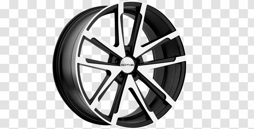 Car Alloy Wheel Rim Sizing - Automotive System Transparent PNG