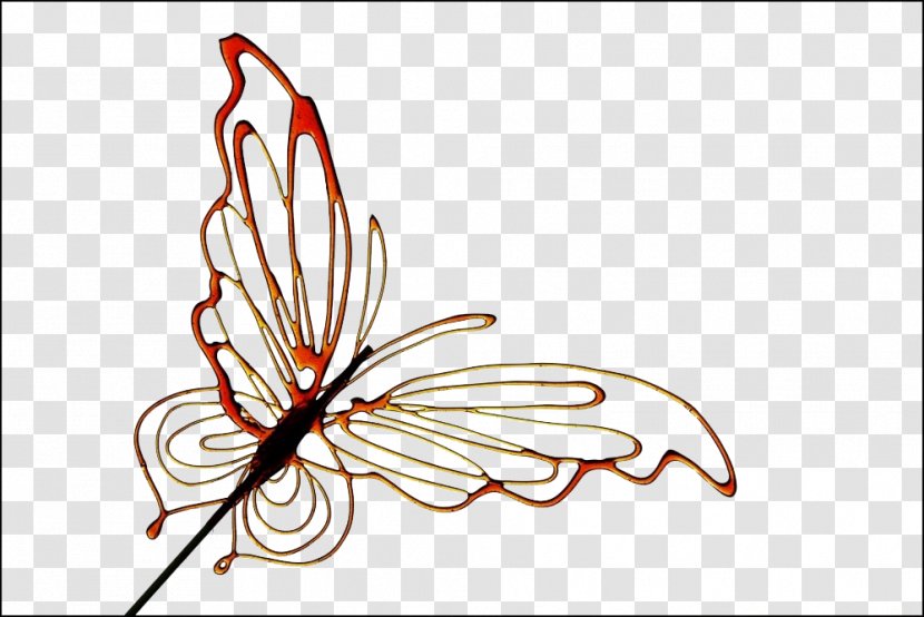 Sugar Painting Art Clip - White - Butterfly Paintings Transparent PNG