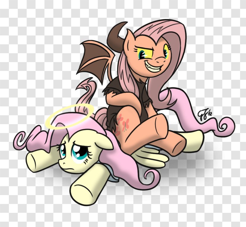 Pony Fluttershy Equestria Derpy Hooves Horse - Watercolor Transparent PNG