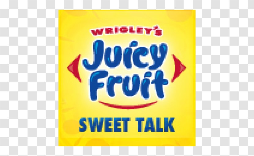 Chewing Gum Juicy Fruit Bubble Sweetness - Yellow Transparent PNG
