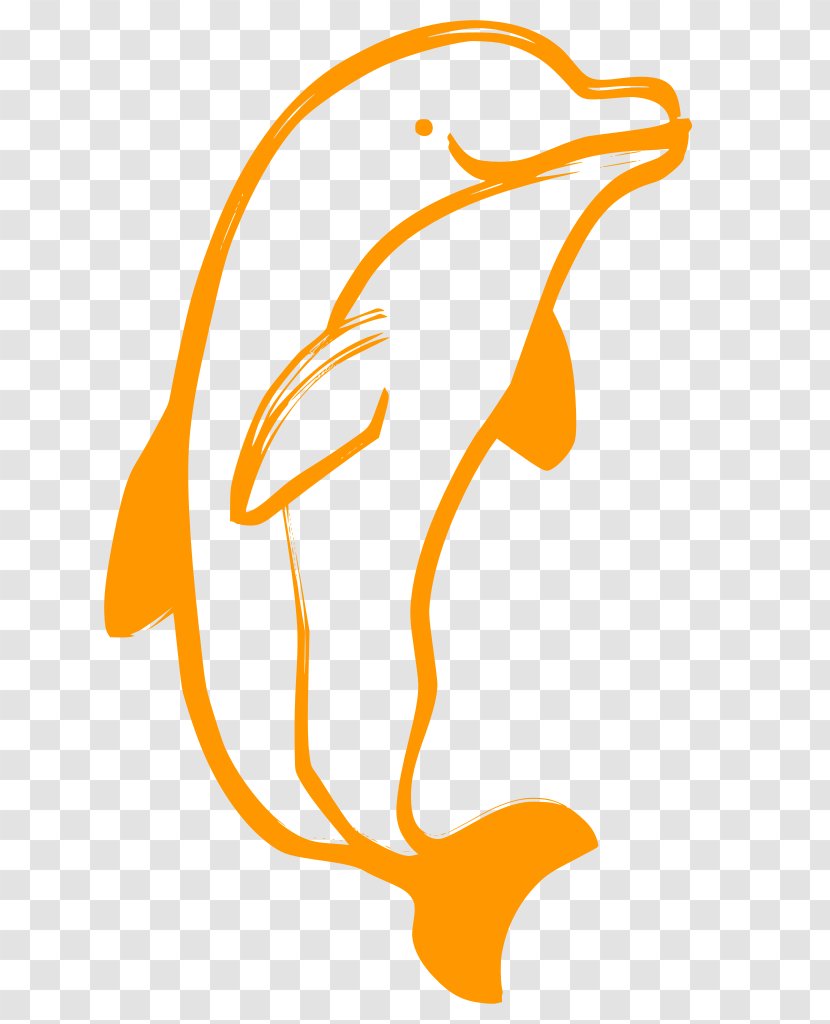 Dolphin Cartoon - Marine Mammal - Tucuxi Common Dolphins Transparent PNG