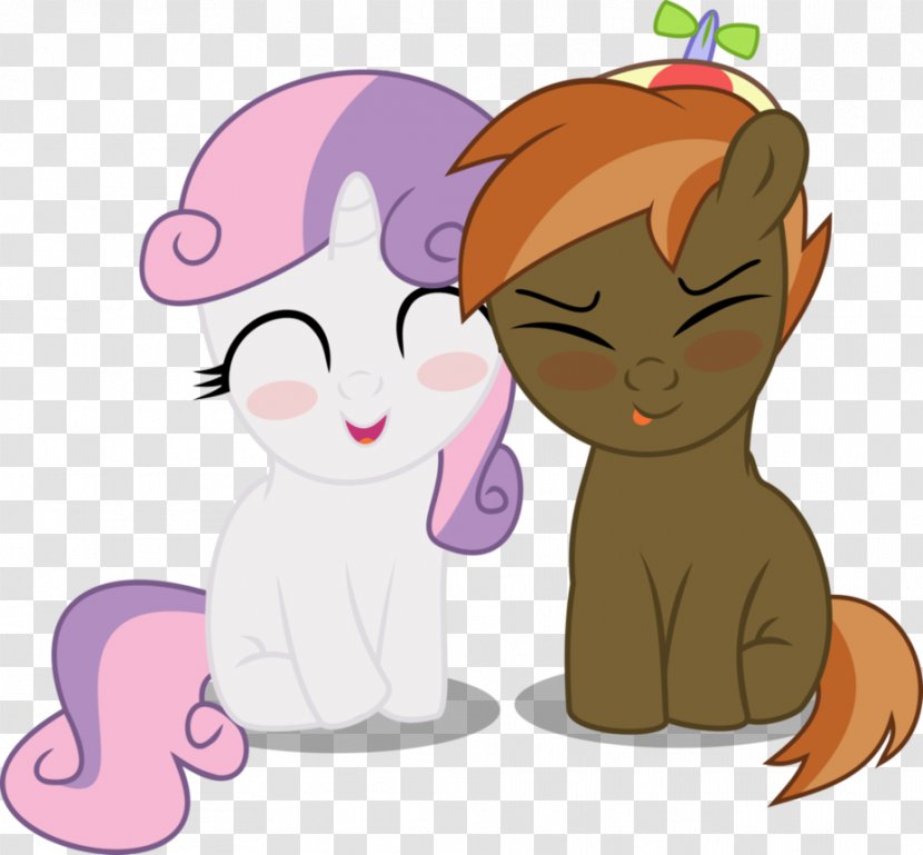 Sweetie Belle DeviantArt Pony - Heart - Button Mash Transparent PNG