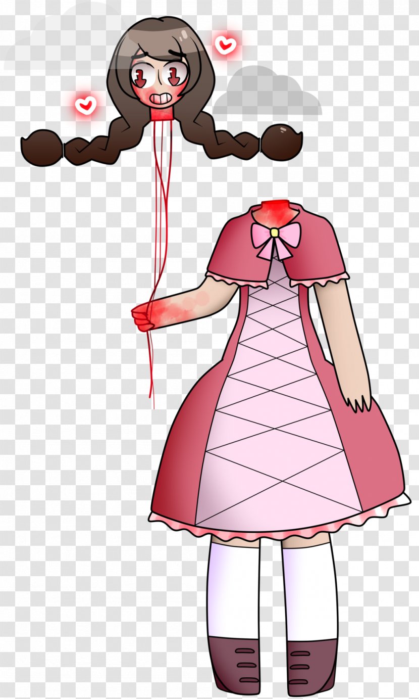 Drawing Decapitation Costume Neck - Tree - Flower Transparent PNG