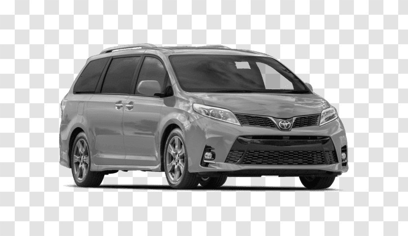 2018 Toyota Sienna SE Premium Minivan LE XLE - Compact Mpv Transparent PNG