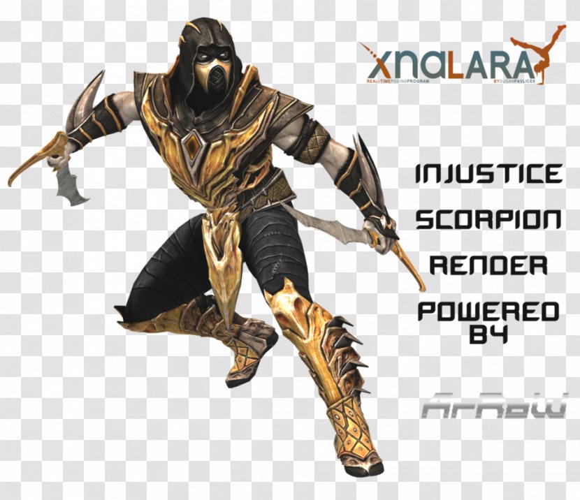 Injustice: Gods Among Us Mortal Kombat X Scorpion Ares Themyscira - Motif Transparent PNG