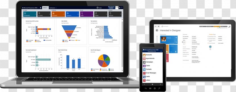 Microsoft Dynamics CRM Customer Relationship Management 365 - Electronic Device Transparent PNG