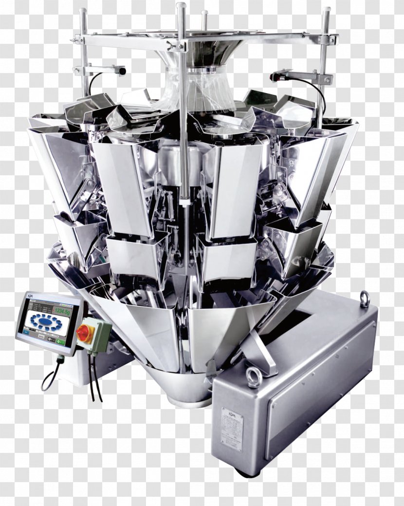 Machine Multihead Weigher Check Packaging And Labeling - Confezionatrice - Engineering Transparent PNG