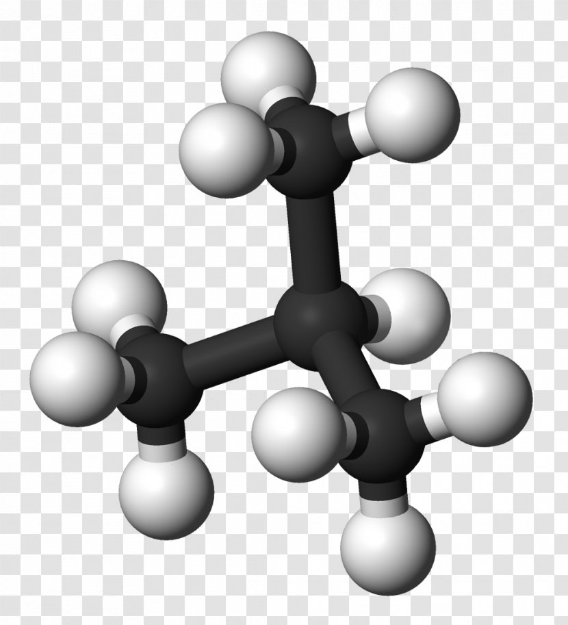 Isobutane Butene Alkane Isomer - Dehydrogenation - Molecular Chain Deductible Transparent PNG