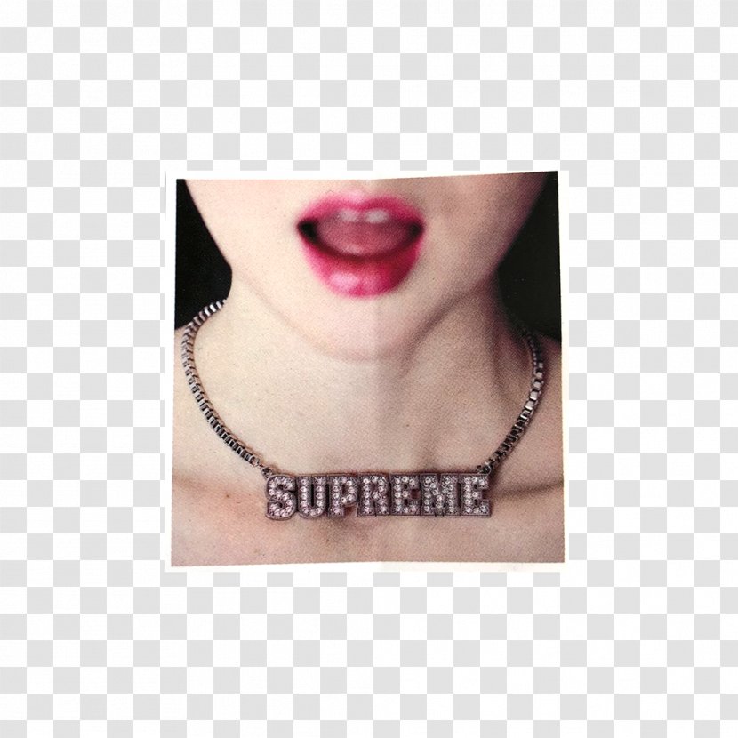 T-shirt Supreme Streetwear Necklace Sticker - Logo Transparent PNG
