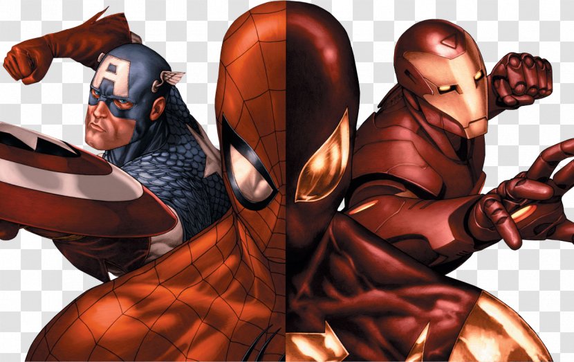 Spider-Man Captain America Marvel Cinematic Universe Civil War Comics - Tom Holland - Iron Spiderman Transparent PNG