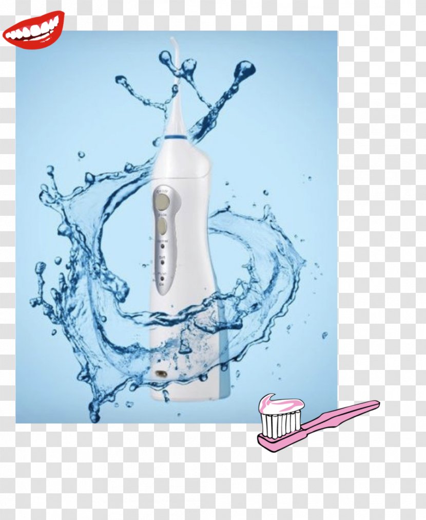 Electric Toothbrush Dental Water Jets Floss Rechargeable Battery Oral-B Transparent PNG