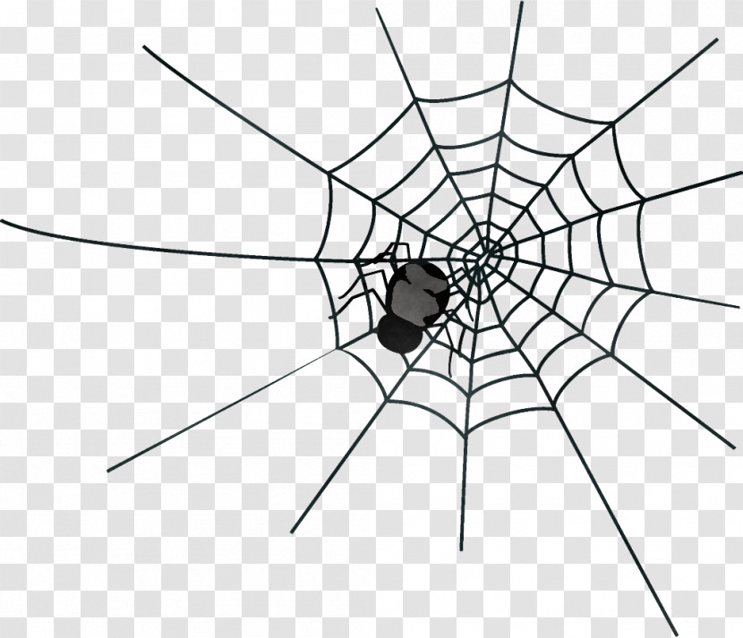 Spider Web Halloween Transparent PNG