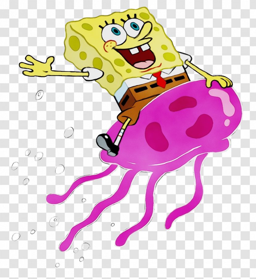 Patrick Star Mr. Krabs Squidward Tentacles Jellyfish SpongeBob SquarePants: SuperSponge Transparent PNG