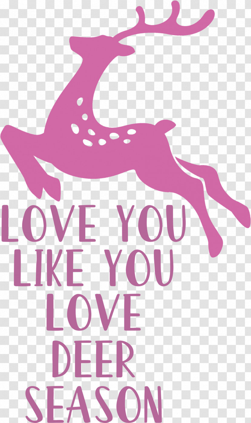 Love Deer Season Transparent PNG