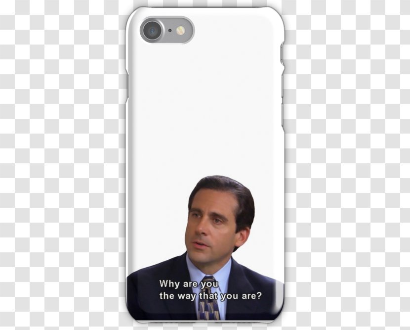 Steve Carell Michael Scott IPhone 7 4S The Office - Iphone 4s Transparent PNG