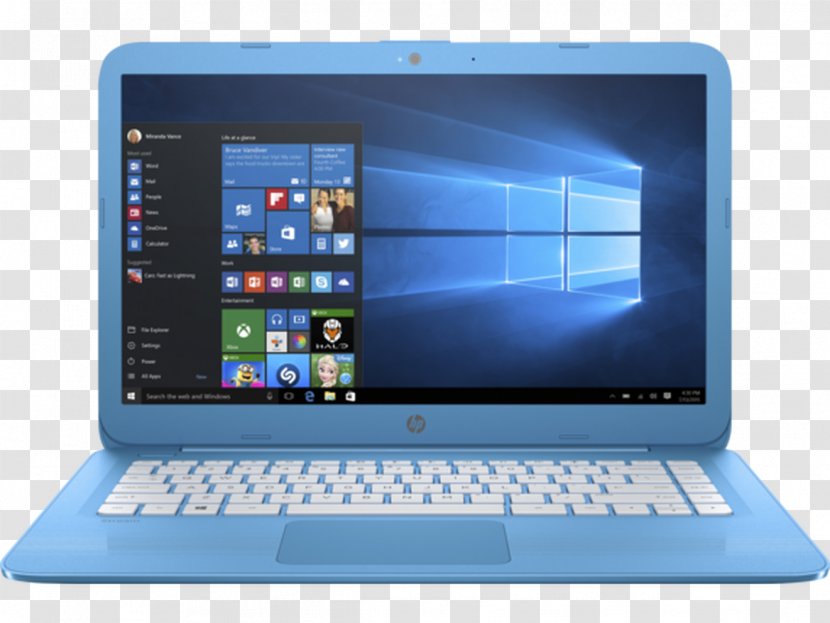 Laptop HP Stream 14-ax000 Series Intel Celeron Hewlett-Packard - Chromebook Transparent PNG