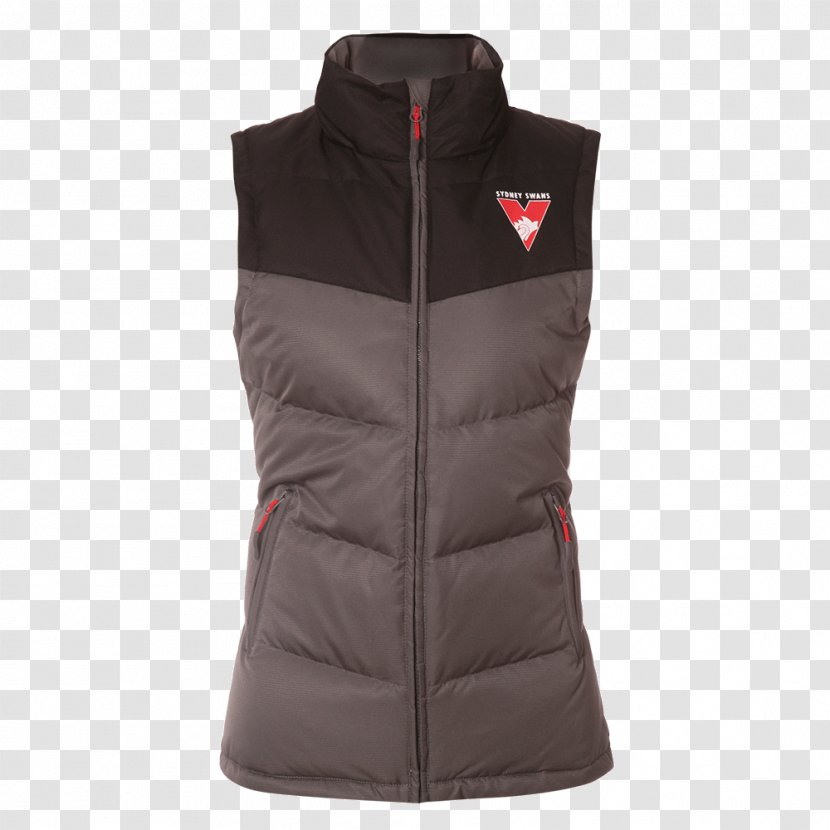 Gilets Outerwear Jacket Sleeve Brown - Vest Transparent PNG