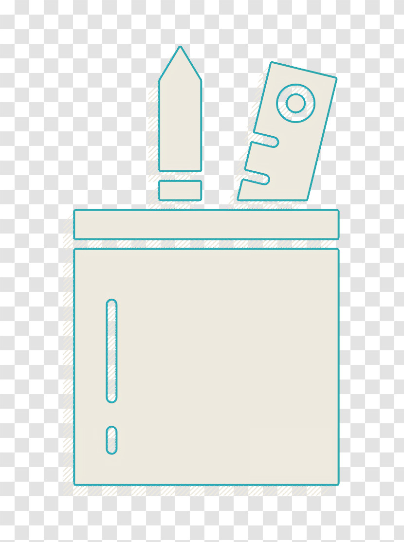 Graphic Design Icon Pencil Case Icon Transparent PNG