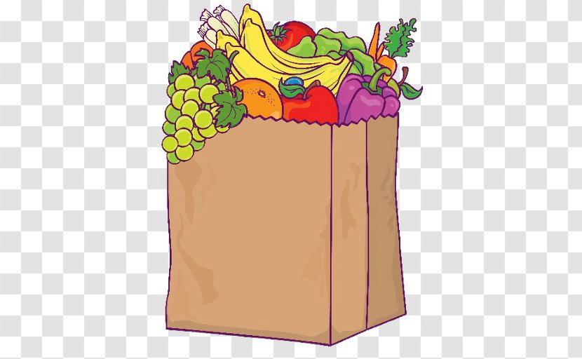 Shopping Bags & Trolleys Grocery Store Clip Art - Sticker - Bag Transparent PNG