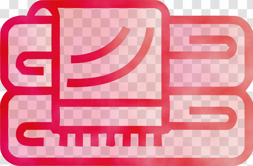 Text Red Font Pink Logo Transparent PNG