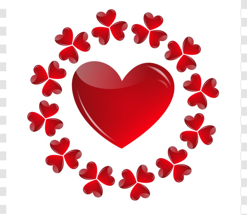 Heart Valentine's Day Vein Clip Art - Color Transparent PNG