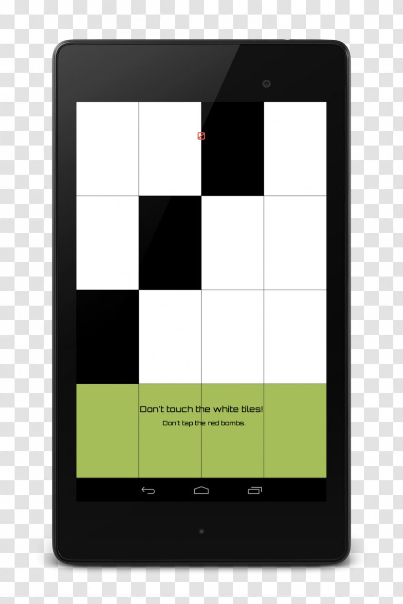 Piano Tiles 2 Tap On Touch Game Black And White - Android Transparent PNG