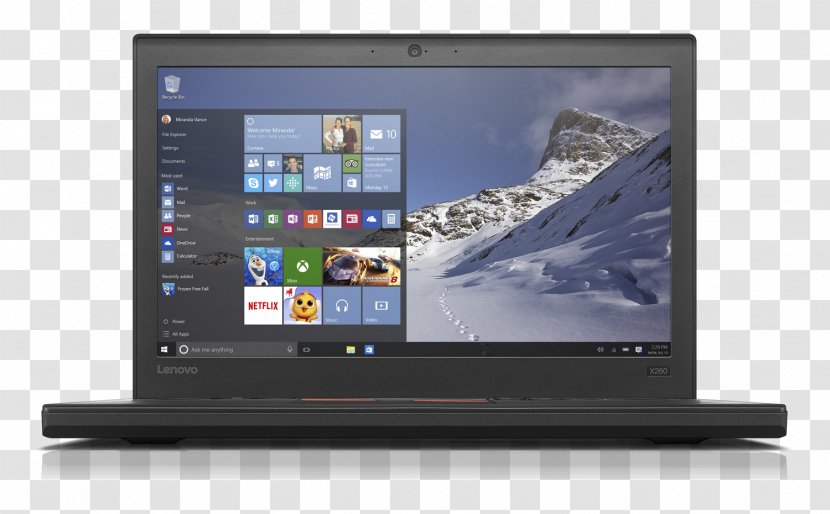 Lenovo ThinkPad X260 T460 Laptop Intel Core I5 - Ddr3 Sdram - New 2 Dollar Bill 2016 Transparent PNG