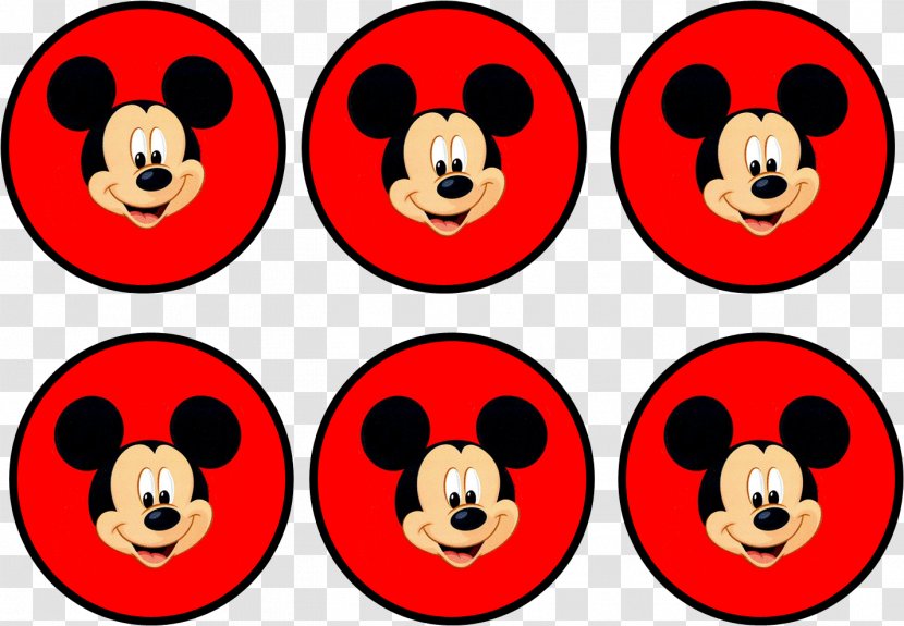Mickey Mouse Minnie Sticker Birthday - Smile Transparent PNG