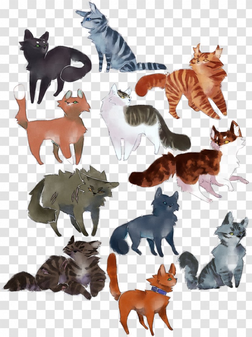 Cat Warriors Work Of Art Drawing Transparent PNG