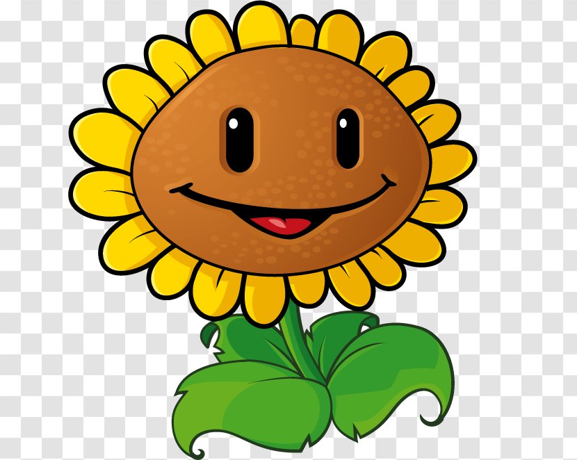 Plants Vs. Zombies 2: It's About Time Zombies: Garden Warfare Common Sunflower Clip Art - Heart - Cartoon Cliparts Transparent PNG