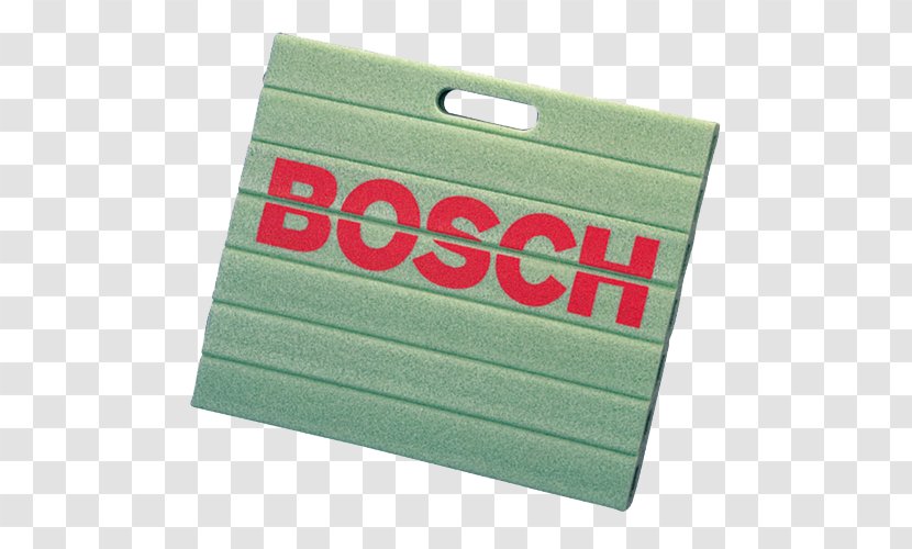 Green Material Rectangle - Logo Bosch Transparent PNG
