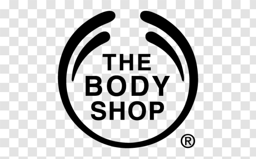 The Body Shop Cosmetics Natural Skin Care Hair Fashion - Black And White - Shopping Logo Design Free Download Transparent PNG