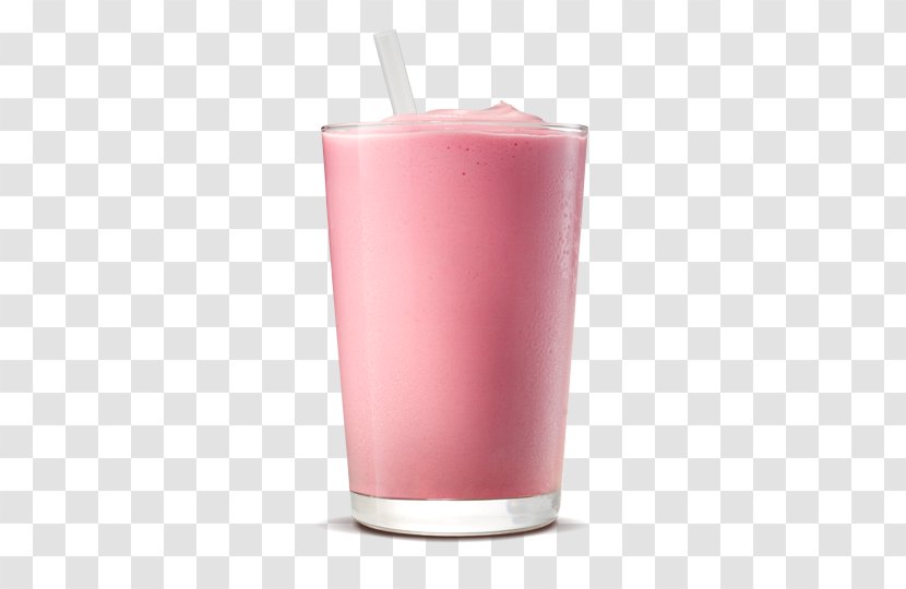 Milkshake Smoothie Hamburger Sundae Strawberry - Syrup - Grilled Food Transparent PNG