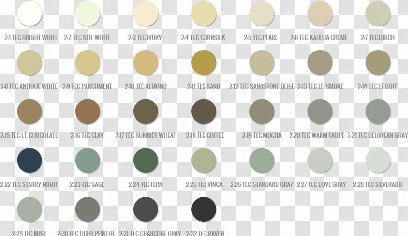 Grout Color Chart Tile Colourant - Information - Hue Transparent PNG