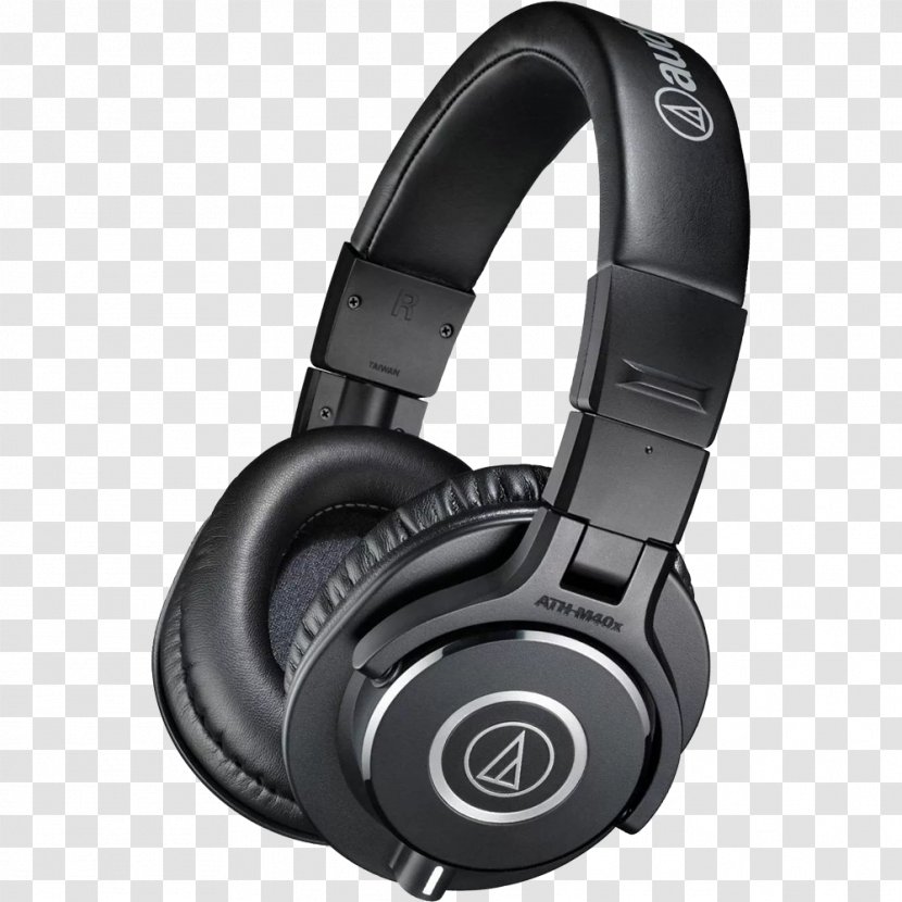 Audio-Technica ATH-M40x Audio Technica ATH-M40X Closed Back Dynamic Monitor Headphones Sony MDR-7506 Transparent PNG