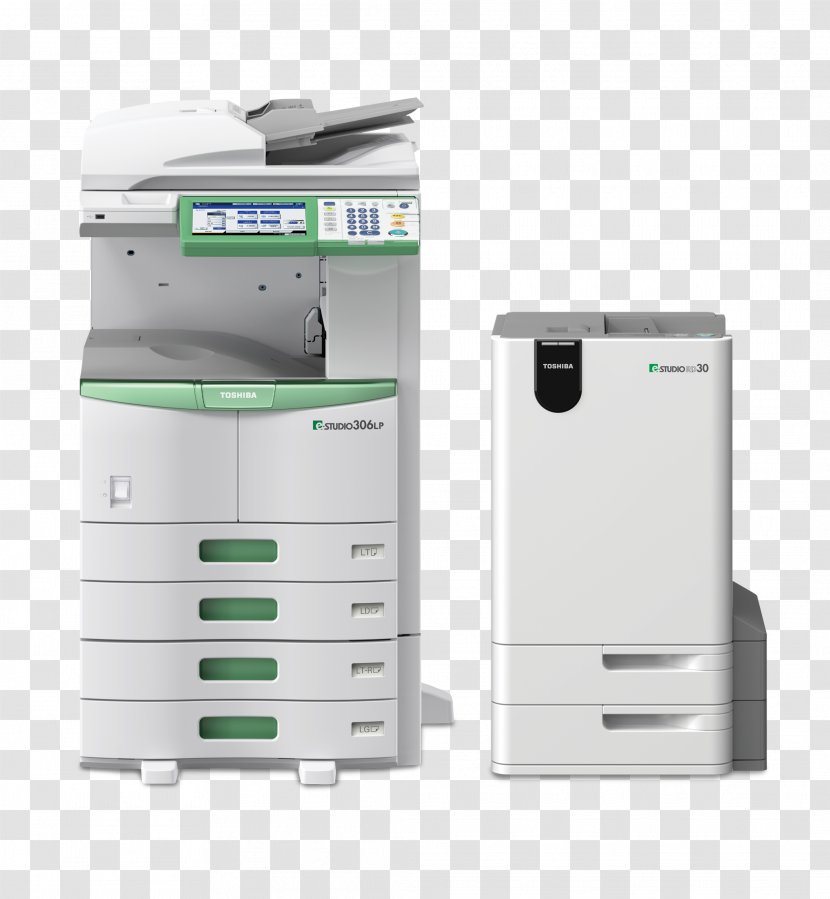 Multi-function Printer Toshiba Photocopier Image Scanner Transparent PNG