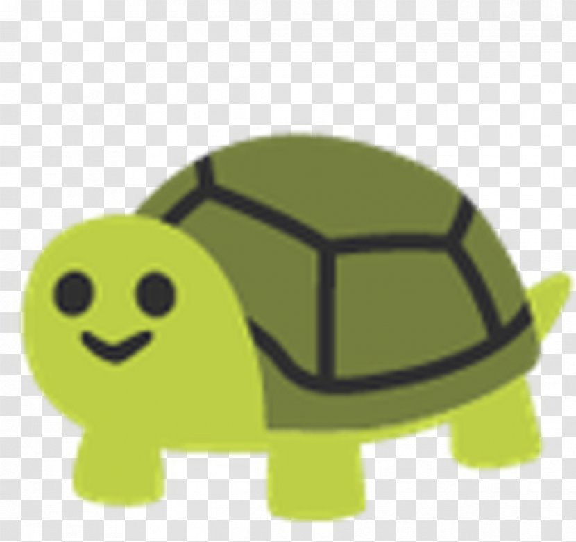 Turtle Reptile Emoji Android Oreo - Grass Transparent PNG