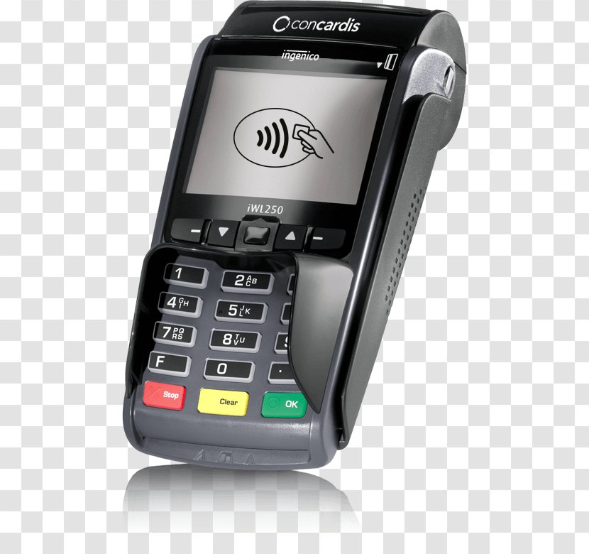 Payment Terminal Computer Ingenico Electronic Cash Concardis - Credit Card Transparent PNG