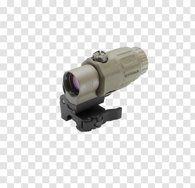 EOTech Reflector Sight Red Dot Holographic Weapon Aimpoint AB - Magnifier - Weaver Rail Mount Transparent PNG