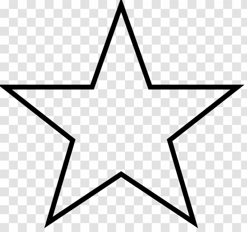 Five-pointed Star Drawing Polygons In Art And Culture Symbol - Polygon - White Transparent PNG
